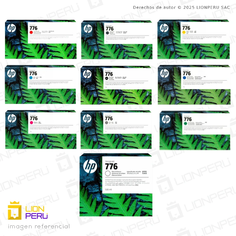 tinta-hp-776-cartucho-pack-completo-original